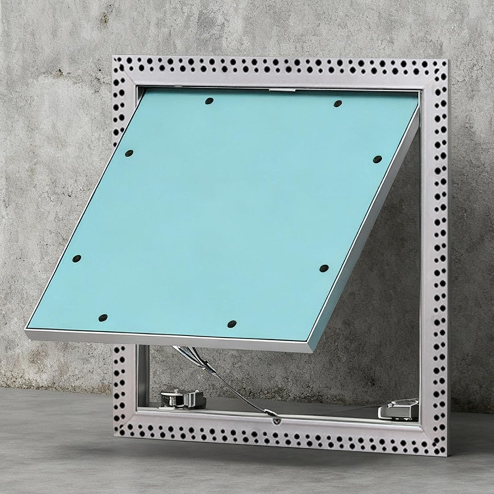 Trampilla Pladur Panel de Acceso Mural Pintable para Pladur, Compuerta de Acceso Empotrada con Marco de Aluminio, Tapa de Orificio de Acceso de Servicio(12x32in/30x80cm)