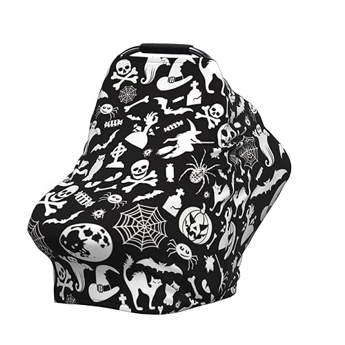 Miniatura 10 de Funda de asiento de coche de béisbol azul para bebé, fundas de lactancia materna, funda multiusos para asiento de automóvil, cubierta de cochecito,