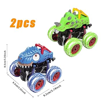 【韓国限定】BabyBus モンスタートラック　キキ　ミュウミュウ　車セット グッズ｜BabyBus －ベビーバス－【公式】