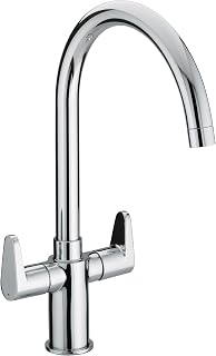 Bristan QST SNK EF C Quest Easyfit Kitchen Sink Mixer Tap with Swivel Spout, Chrome