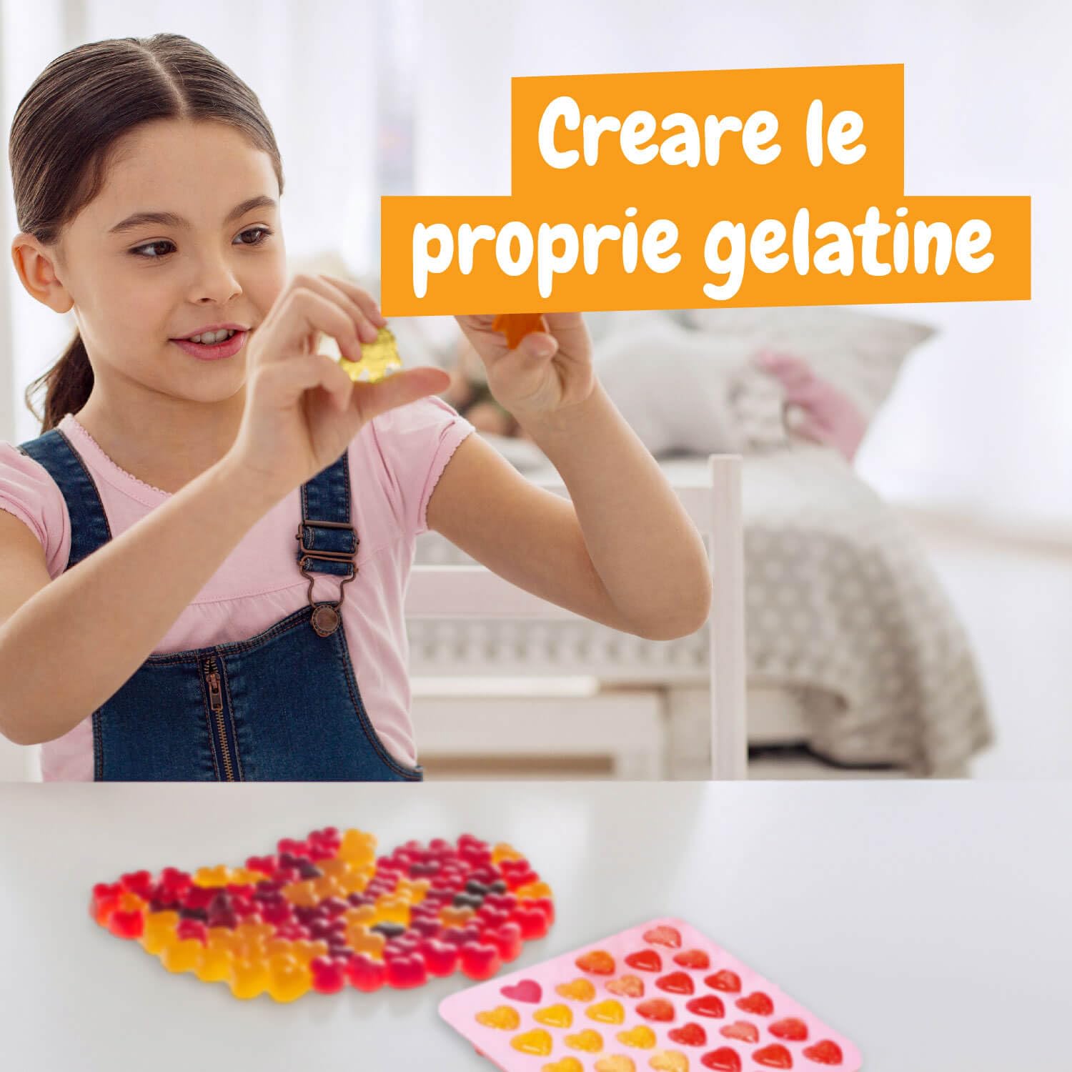 Science4you Laboratorio di Dolchi per Bambini - Giochi per fare Caramelle Gommose, Lecca-lecca e molto altro, 26 contenuti e 6 Esperimenti, Giocattoli, Regalo per Bambino e Bambina 8+ anni