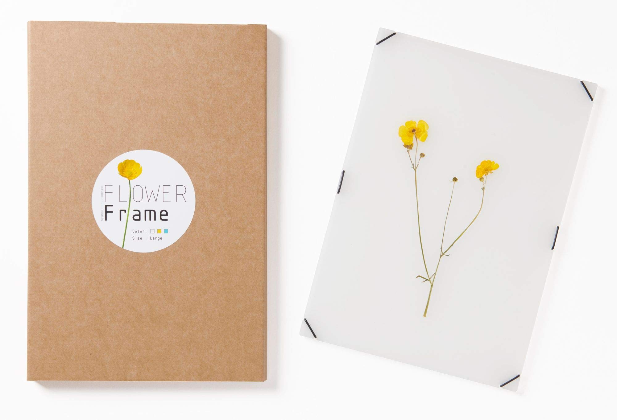 Cadre photo cadre floral grand 210x148mm pour decoration murale et encadrement image
