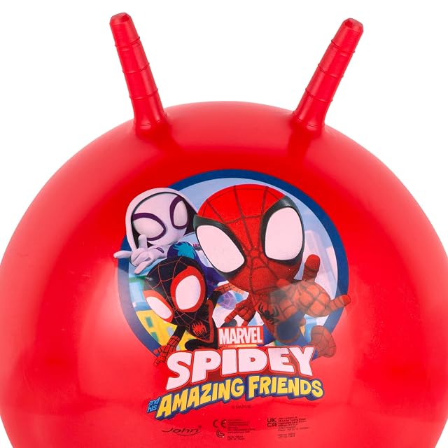 Foto 6 de 7 de COLORBABY Marvel Spidey y su superequipo Pelota saltarina hinchable, Medidas Ø4550 cm, juguetes