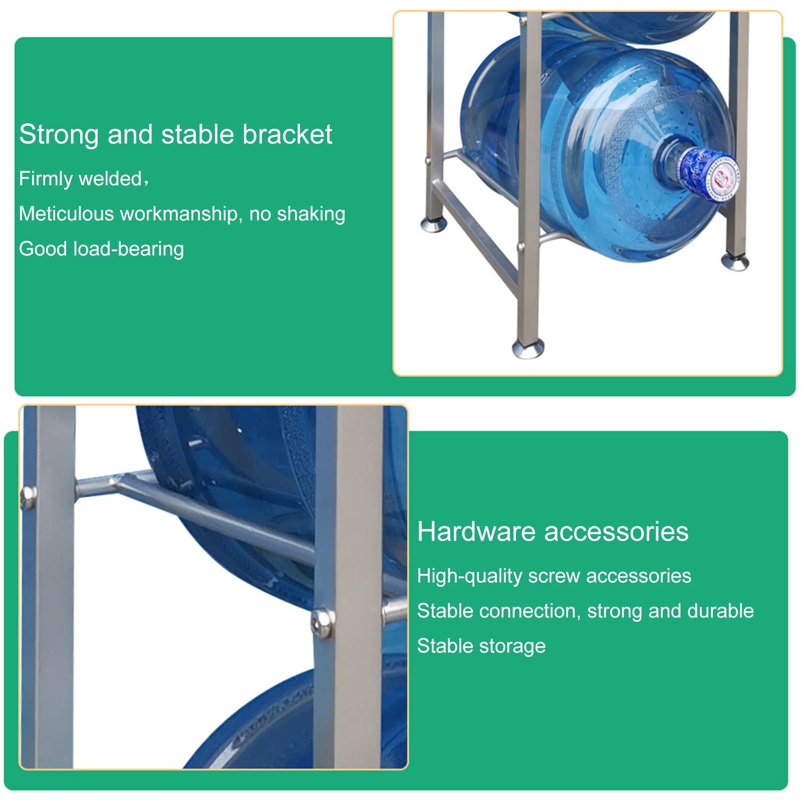5 gallon waterkoeler kruikhouder rek, stapelbaar waterfles opbergrek, waterkannen 5 gallon organisator waterfleshouder, heavy duty afneembare waterkan organisator van koolstofstaal 5 gallon waterkoeler kruikhouder rek, stapelbaar waterfles opbergrek, waterkannen 5 gallon organisator waterfleshouder, heavy duty afneembare waterkan organisator van koolstofstaal