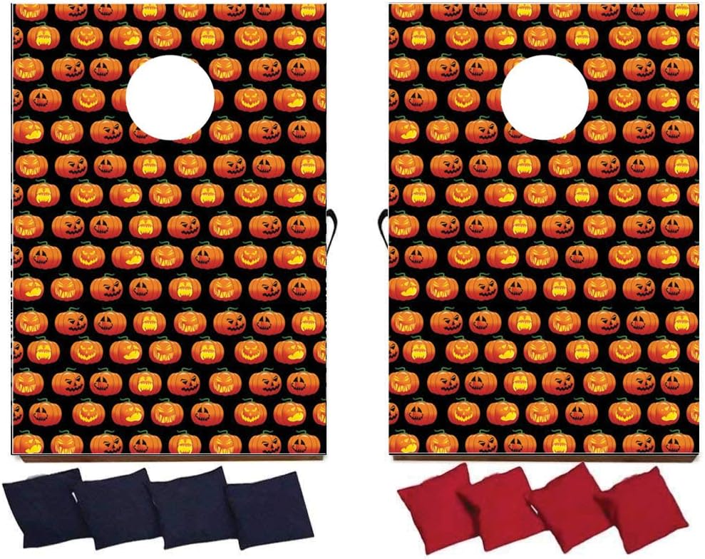 VictoryStore Halloween Bag Toss Game Halloween Cornhole Includes Bags