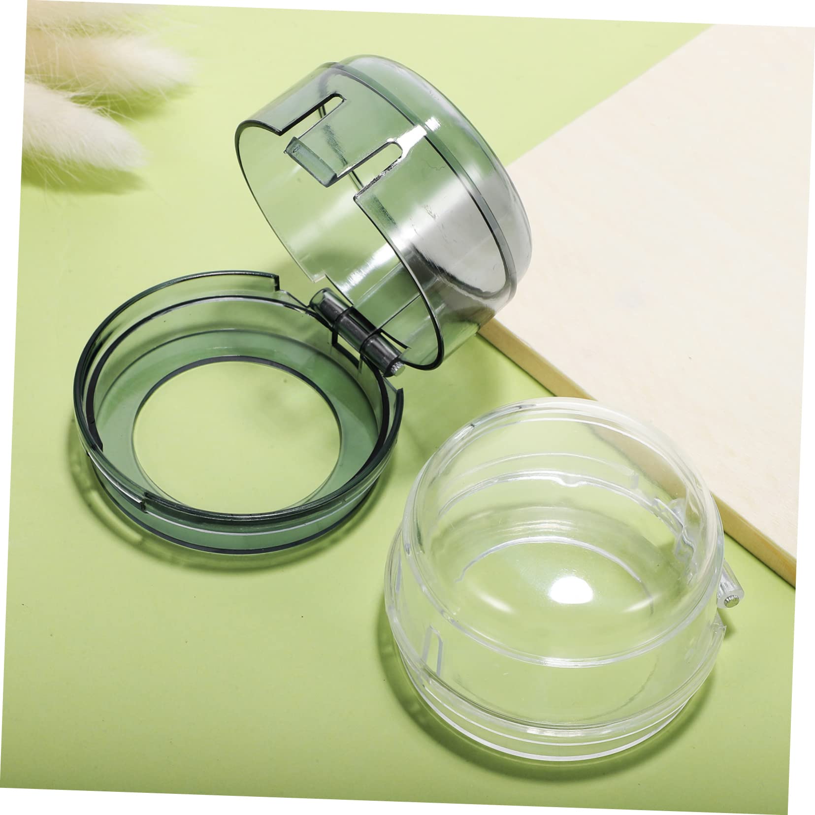 SHOWERORO Childproof Stove Knob Covers Gas Stove Knob Guards Oven Protectors Button Covers 8 Pcs PVC
