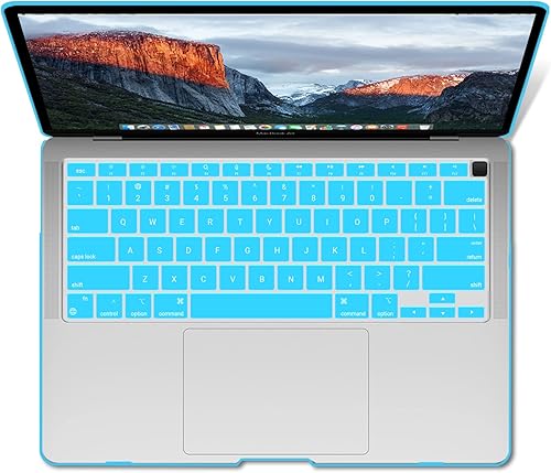 Miniatura 155 de IBENZER - Carcasa rígida para MacBook Air de 13 pulgadas versión 2020, 2019, 2018, A1932, A2179, con funda de teclado para Apple Mac Air 13 Retina