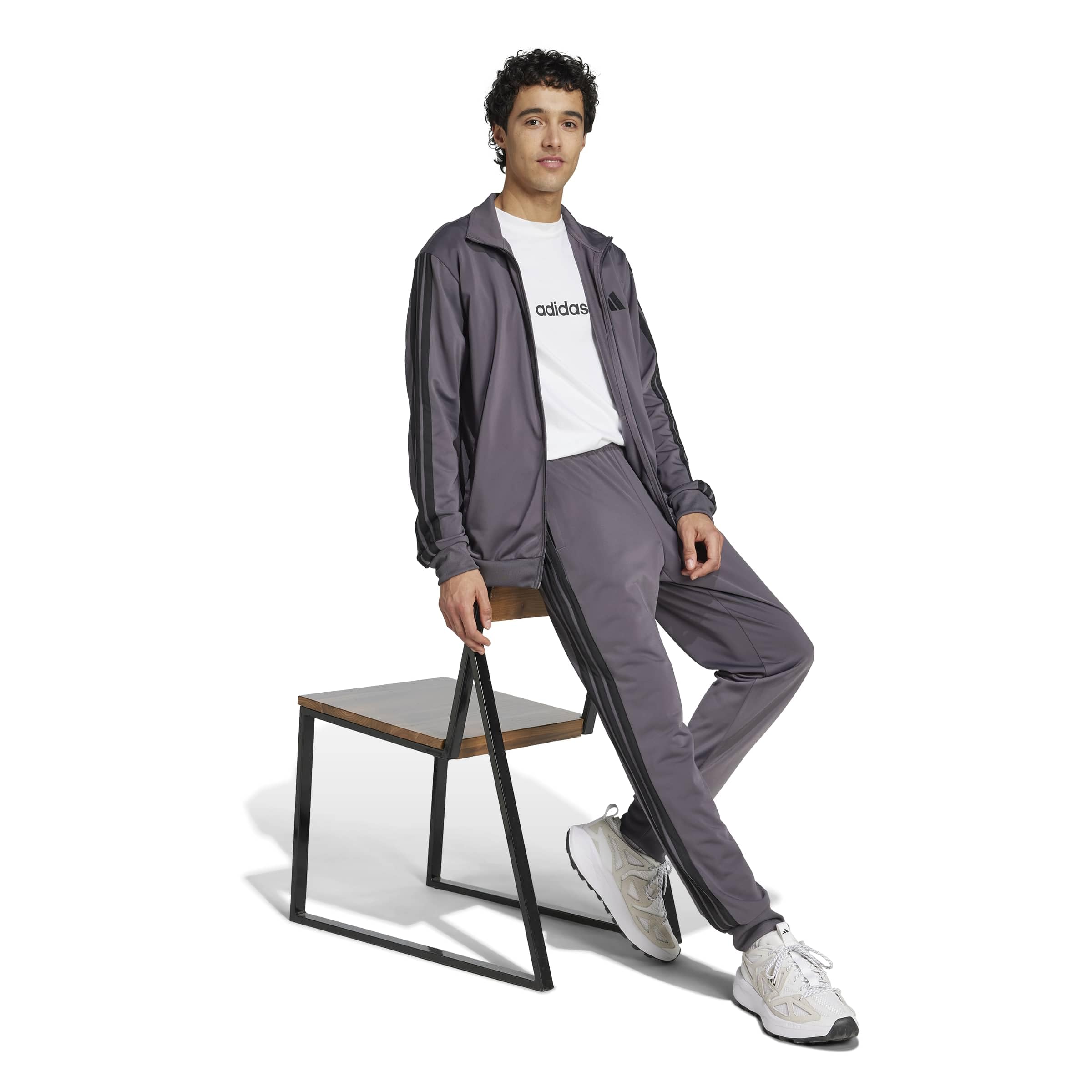 adidas Basic-Trainingsanzug für Herren – Bild 2