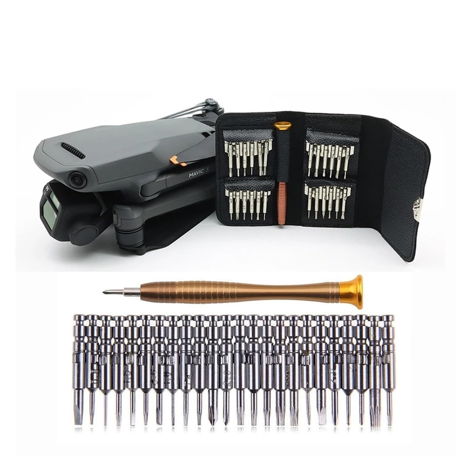 Kit viti, compatibile con DJI Mavic 3/Mini 3 Pro | Mavic 3 Mini 3/4 Pro Air 3 in forma, set di viti, accessorio di riparazione