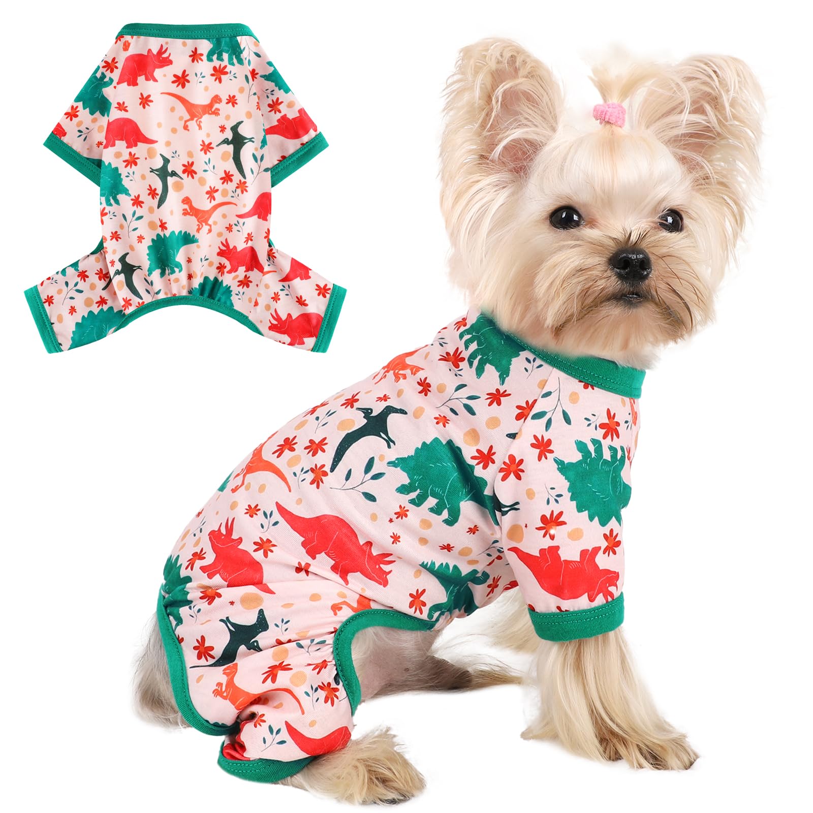 Pyjama pour petits chiens idéal pour les nuits fraîches de votre chihuahua Sebaoyu