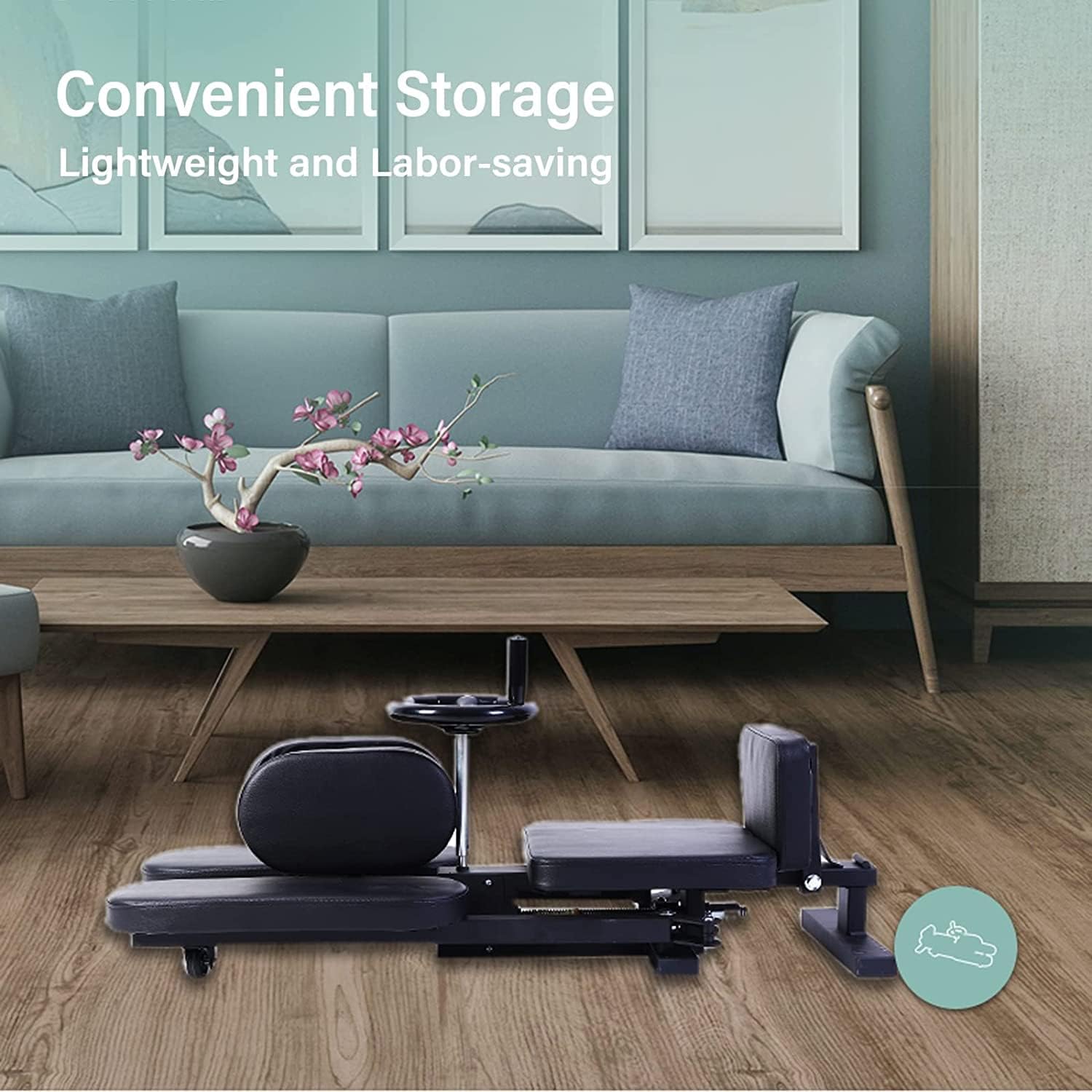 Leg Stretcher and Split Machine Strength Training Leg Stretch Machine Leg Machines Flexibility Training Equipment for Home Gym 220Lbs B (B)