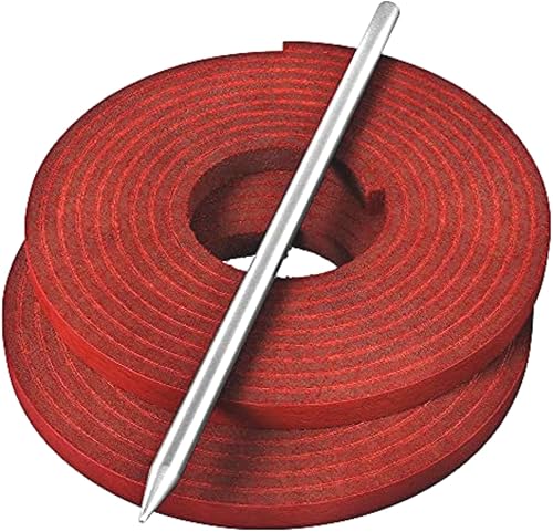 TOFL Kit de encaje para guantes de sóftbol y béisbol Kit de reparación de cordones de guante de encaje 2 cordones de cuero con aguja de cordones