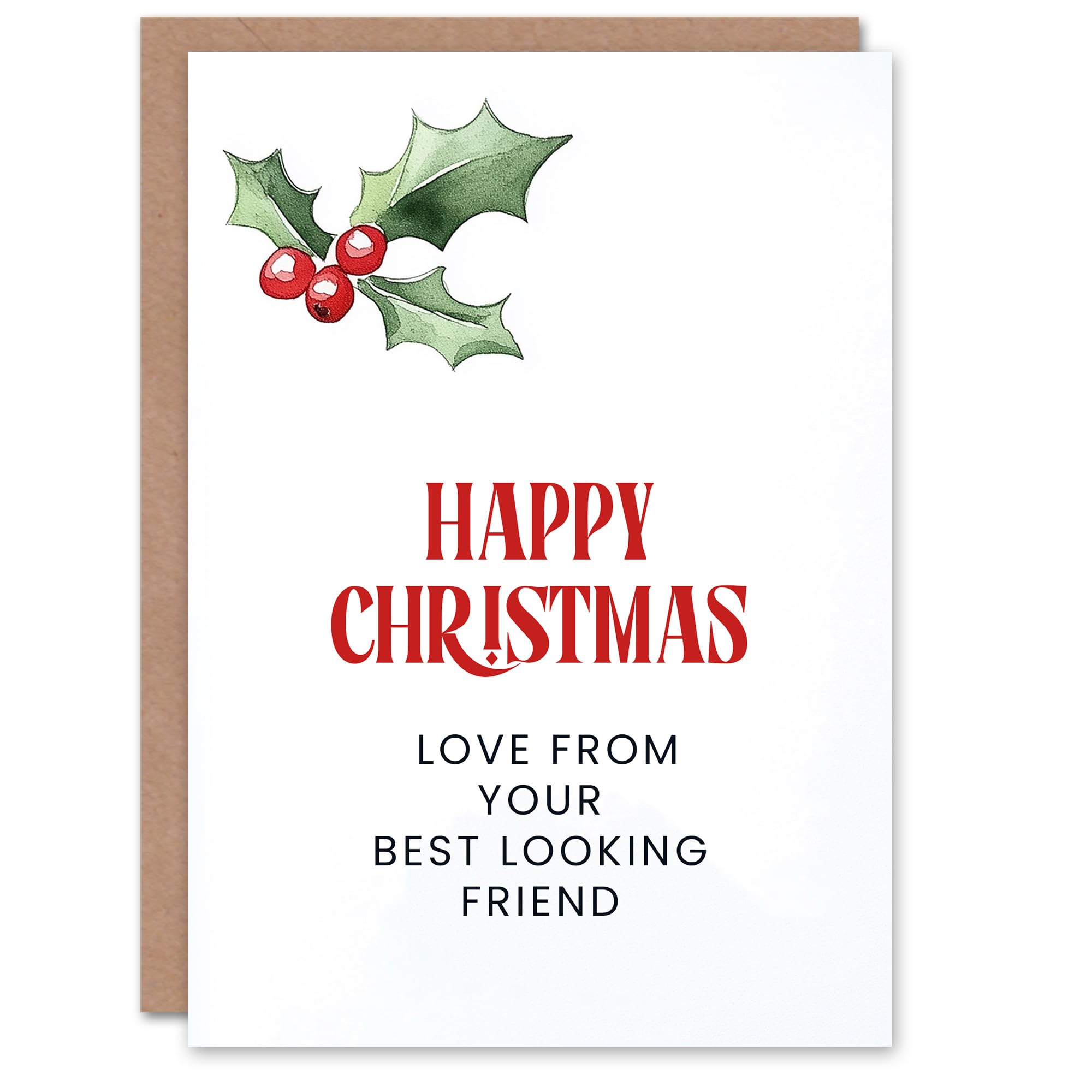 Artery8 - Greeting Card - Funny Christmas Card - Red