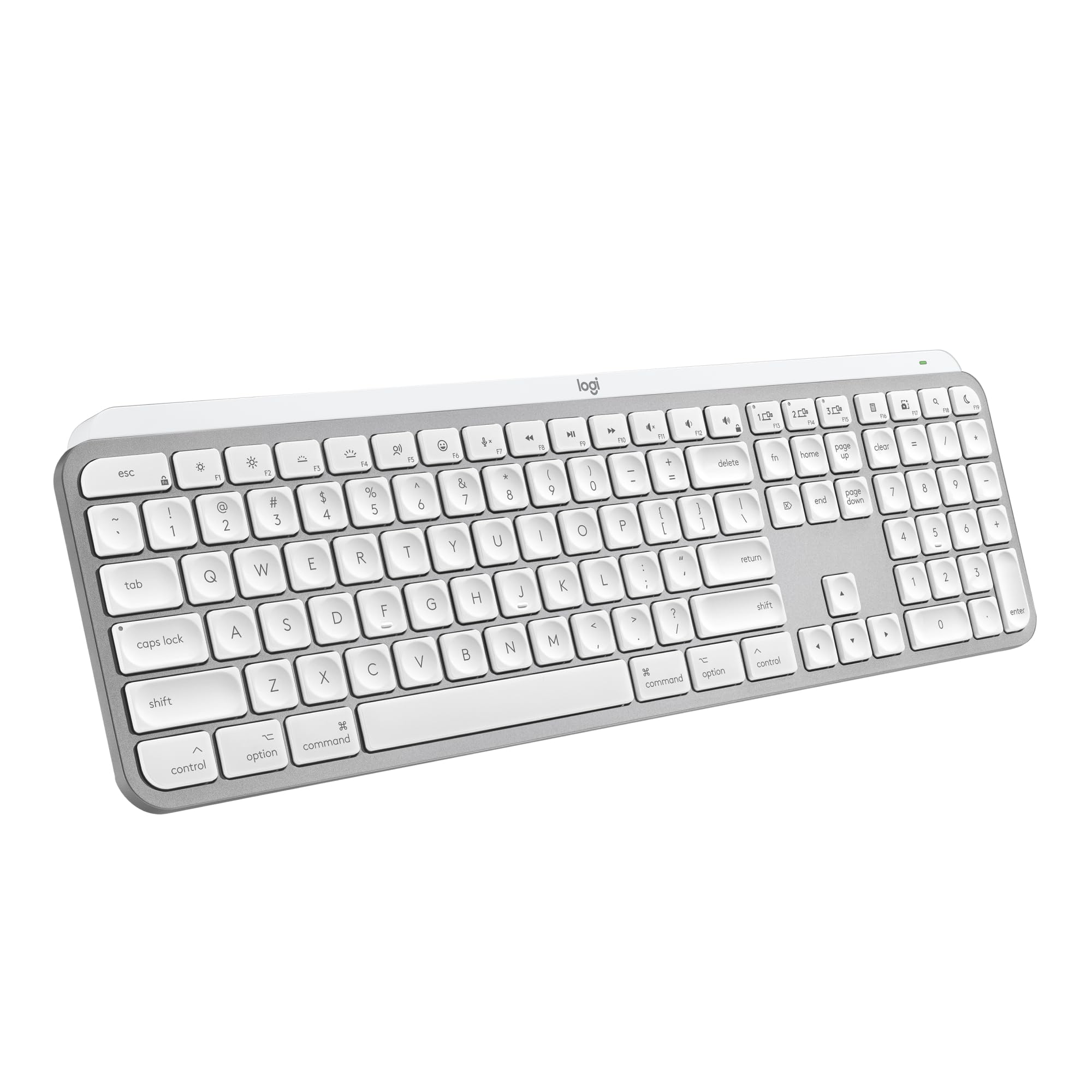Logitech MX Keys S for Mac, clavier sans fil, fluide, saisie