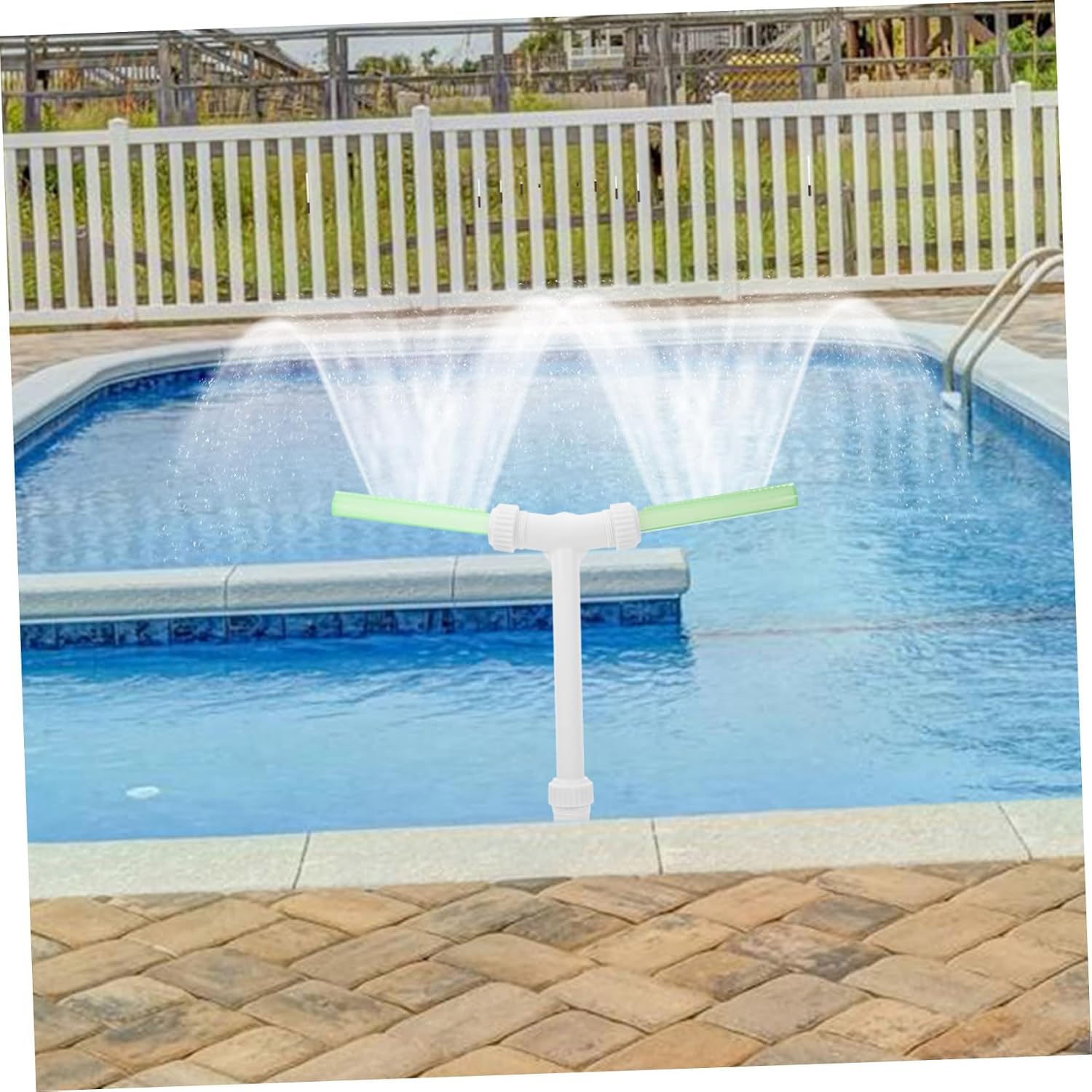 Double Head Fountain Waterfall Pump for Outdoor Fountains Pool Cooling System