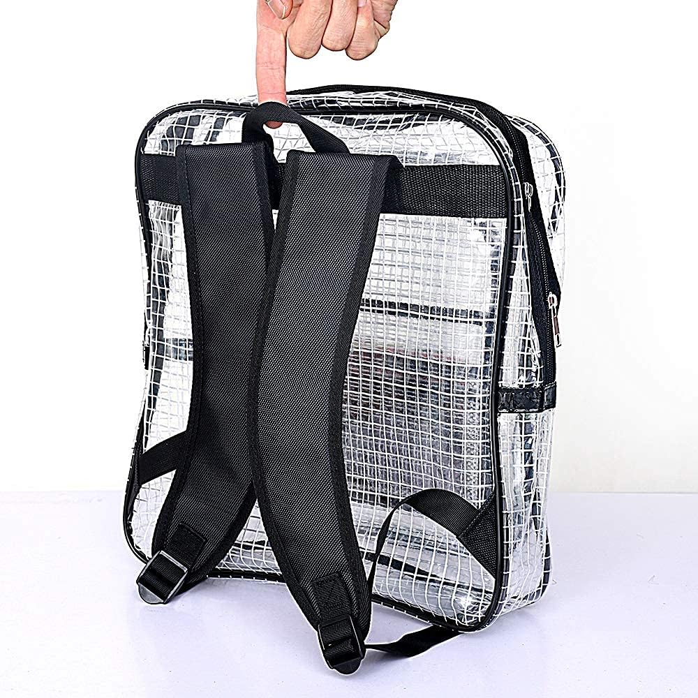 15.7 inch ESD anti-static clear pvc backpack,cleanroom engineer tool bag for engineer working in clean rooom