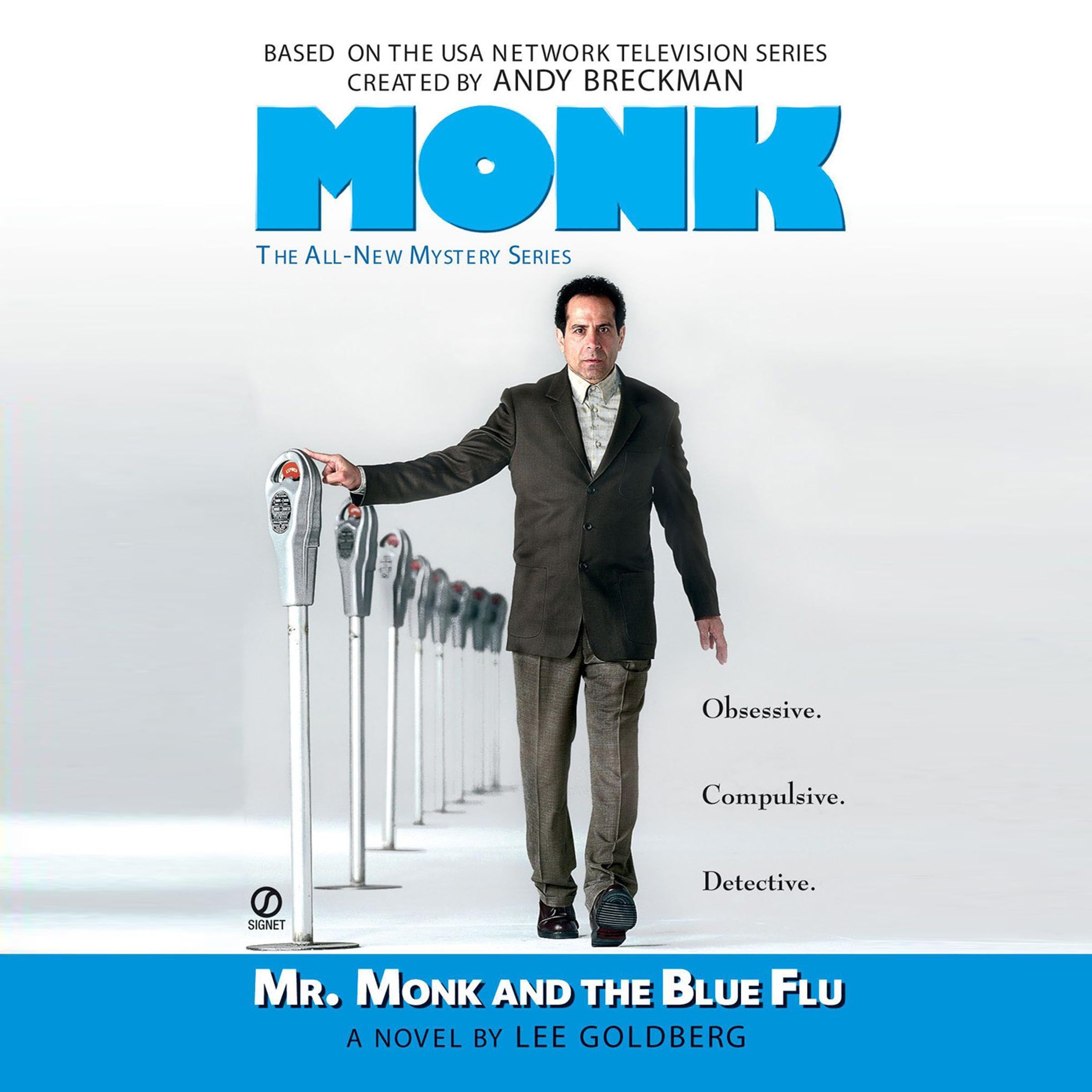 Cover art for Mr. Monk and the Blue Flu