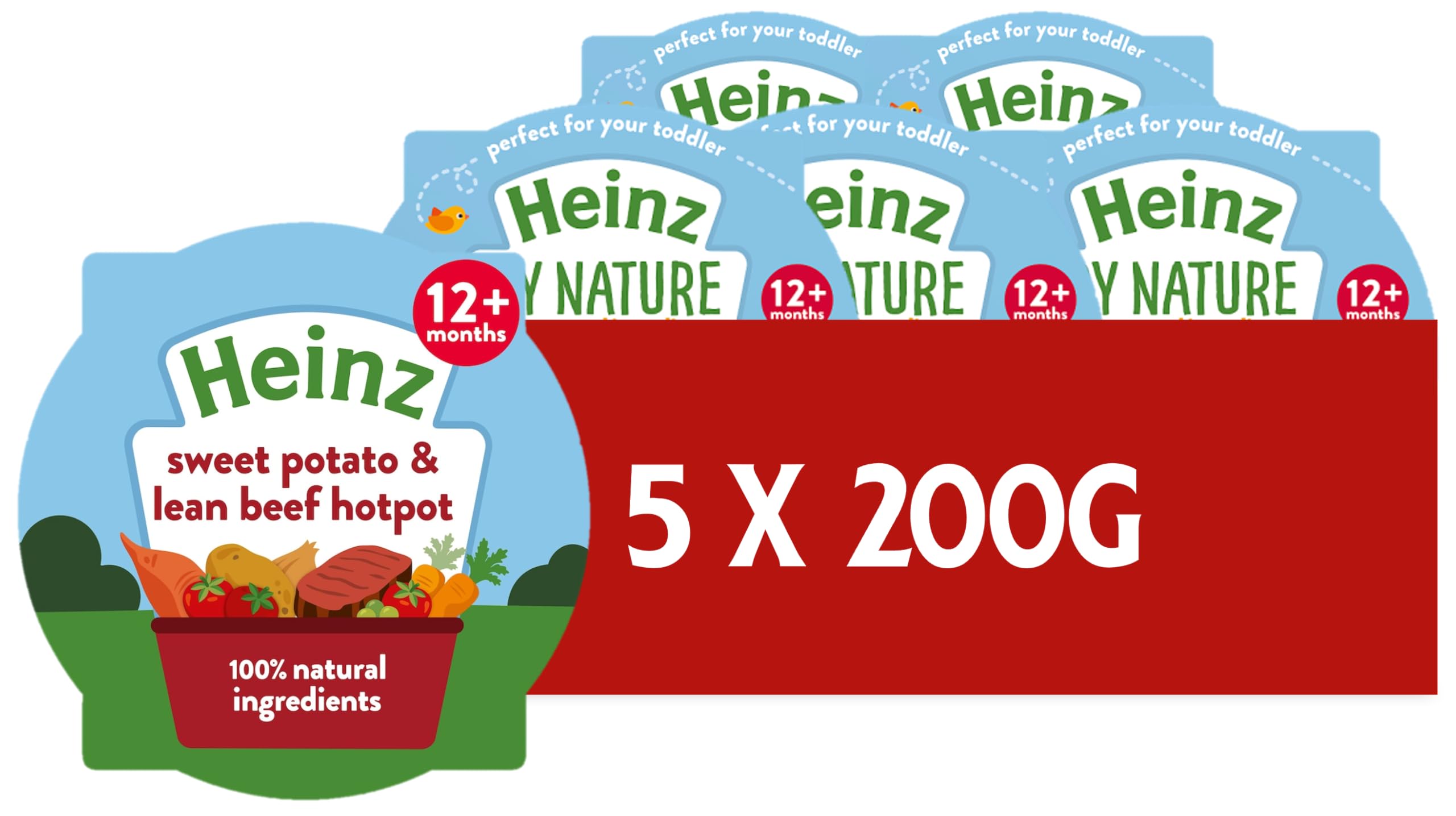 Baby Food Sweet Potato & Lean Beef Hotpot Tray 5x200g