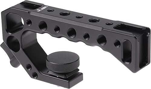 Vista 55 de Fotga Soporte estabilizador de jaula de cámara de aluminio de aleación + mango superior para Sony A7C ILCE-7C α7C sin espejo DSLR cámara de vídeo