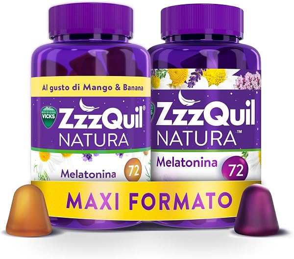 Risparmia il 23%: ZzzQuil Natura, Melatonina per Dormire
