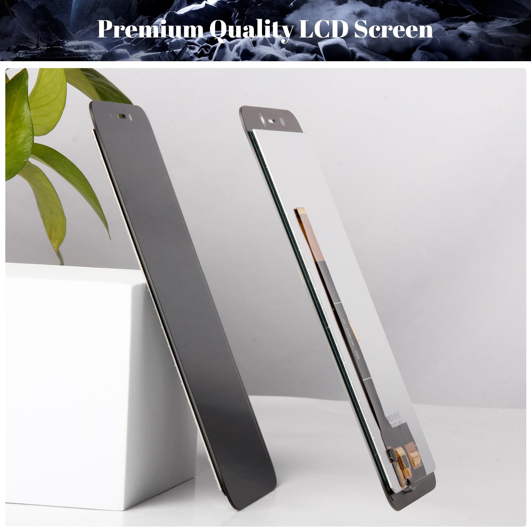 Dla Oukitel WP32 wyświetlacz LCD do Oukitel WP32 zamiennik ekranu dotykowego digitizera zestawy naprawcze (czarny, bez ramki)