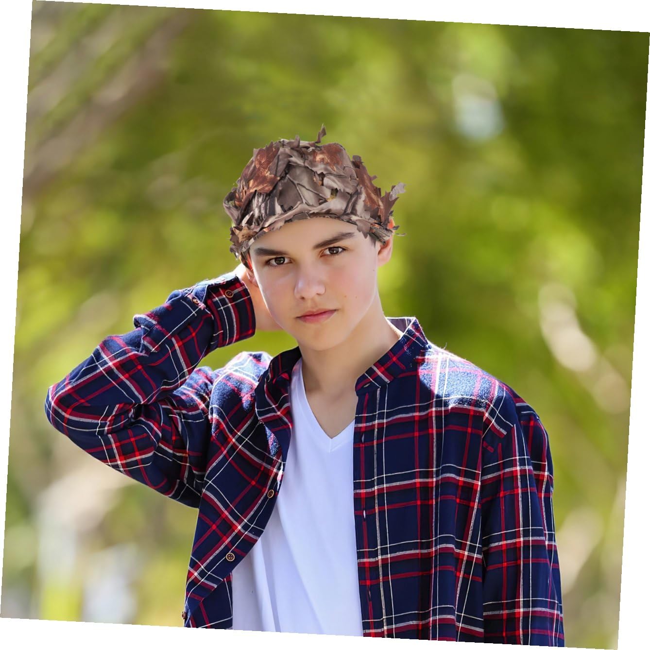 Healvian Casquette De Baseball Camouflage Hommes Bord Chapeaux De La Jungle Visières pour Le Football Chapeau De Baseball pour La Chasse Chapeau De Baseball pour La Pêche Polyester