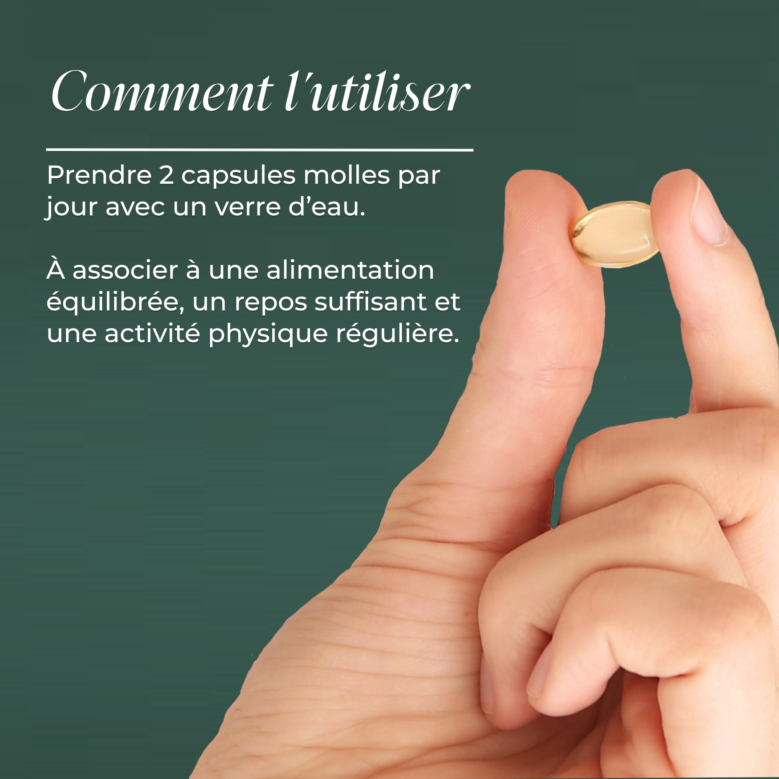 Primal Harvest Omega-3 - Complément alimentaire quotidien, sans gluten