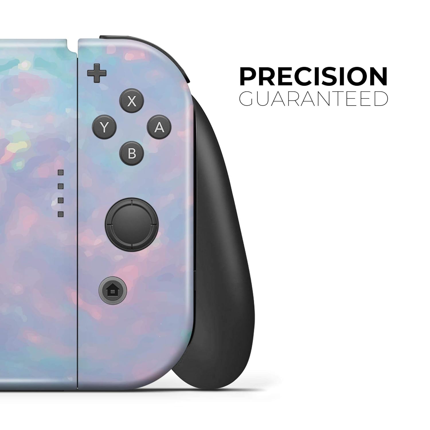 Design Skinz - Compatible with Nintendo Switch OLED Console + Joy‑Con - Skin Decal Scratch-Resistant Removable Vinyl Cover - Blurry Opal Gemstone