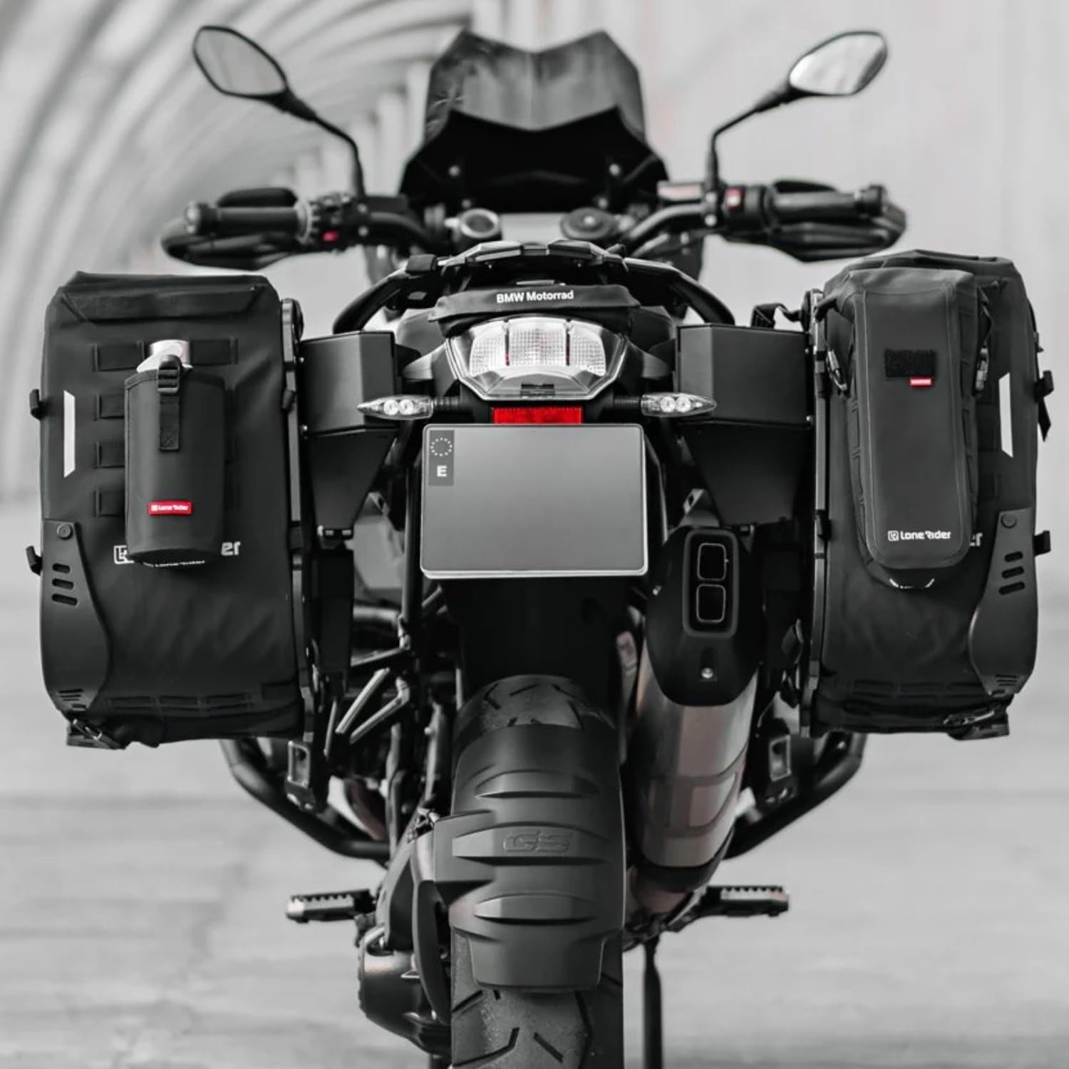 Lone Rider sacoches Moto rackless pour BMW R1250GS R1200GS – sacoches latérales étanches 31L / 38L sans Support