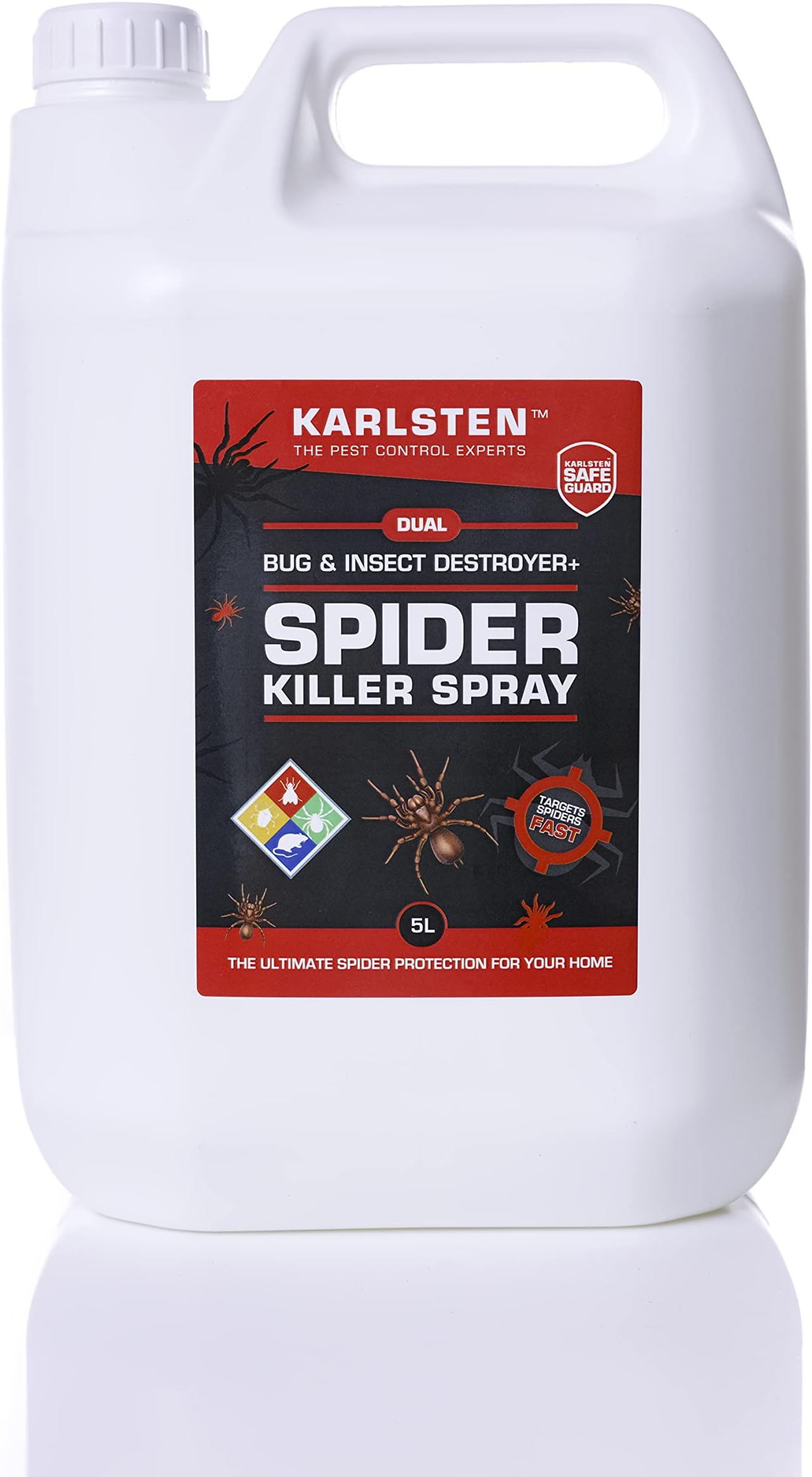 Spear & Jackson 5L Spray and Leave 5L Pressure Sprayer Concentrated