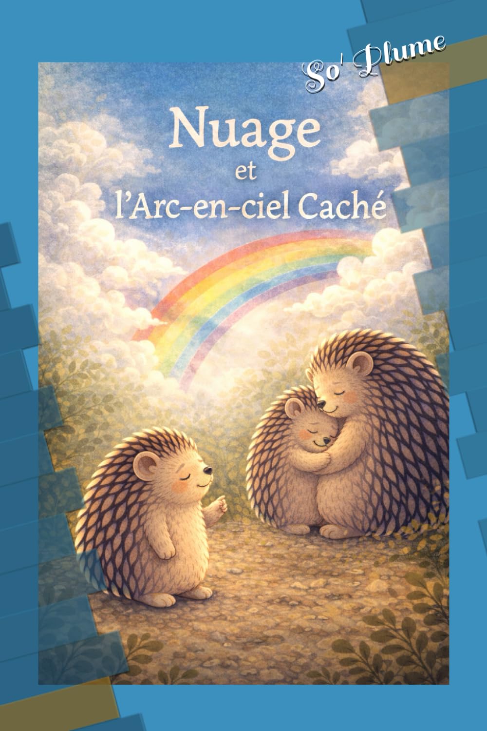 Nuage et l'arc en ciel caché (Nuage le hérisson curieux)