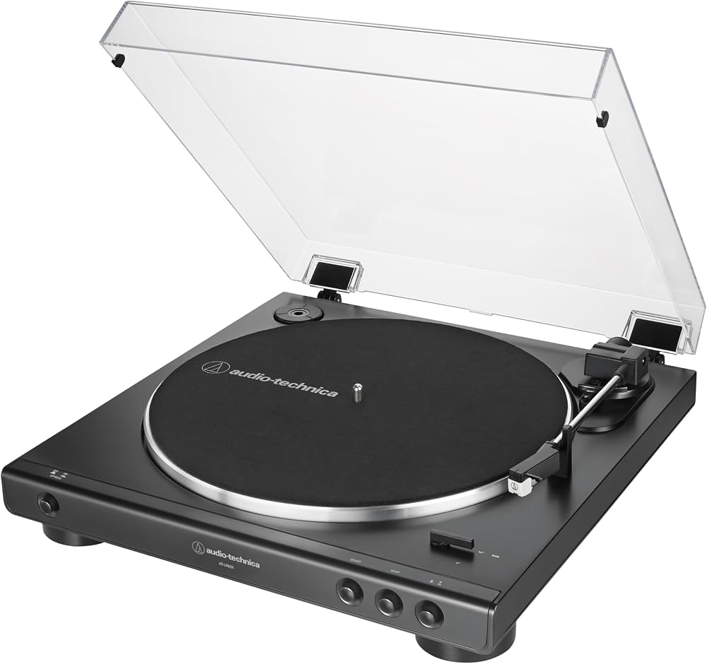 Audio-Technica AT-LP60X-BK Fully Automatic Belt-Drive