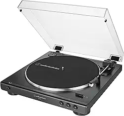 Toca-Discos Vinil Audio-Technica Automático AT-LP60X-BK, Preto, Bivolt 120/240V