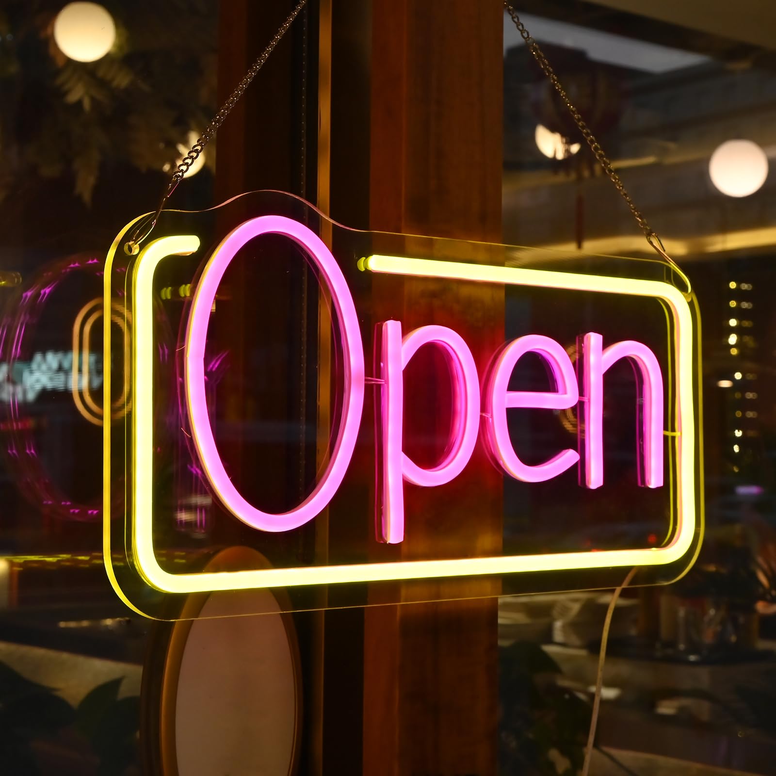 Amazon | プランゾ（Planzo）オープンネオンサイン 【店内装飾
