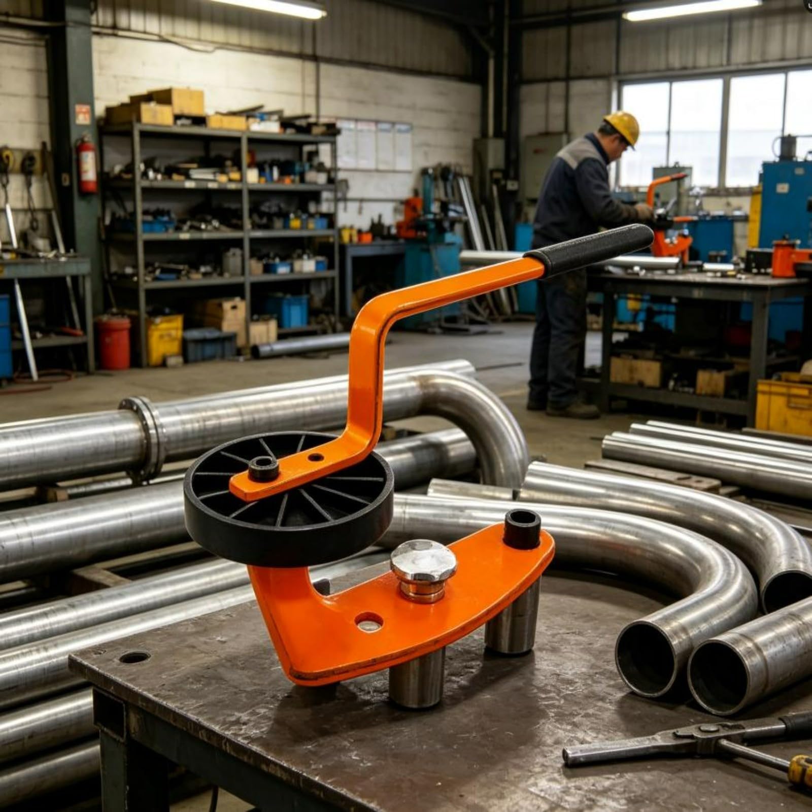 Herramienta de enderezamiento de cubierta de acero ajustable para conexiones de madera y metal, placas de acero al carbono Q235 antideslizante herramienta de instalación de terrazas (color