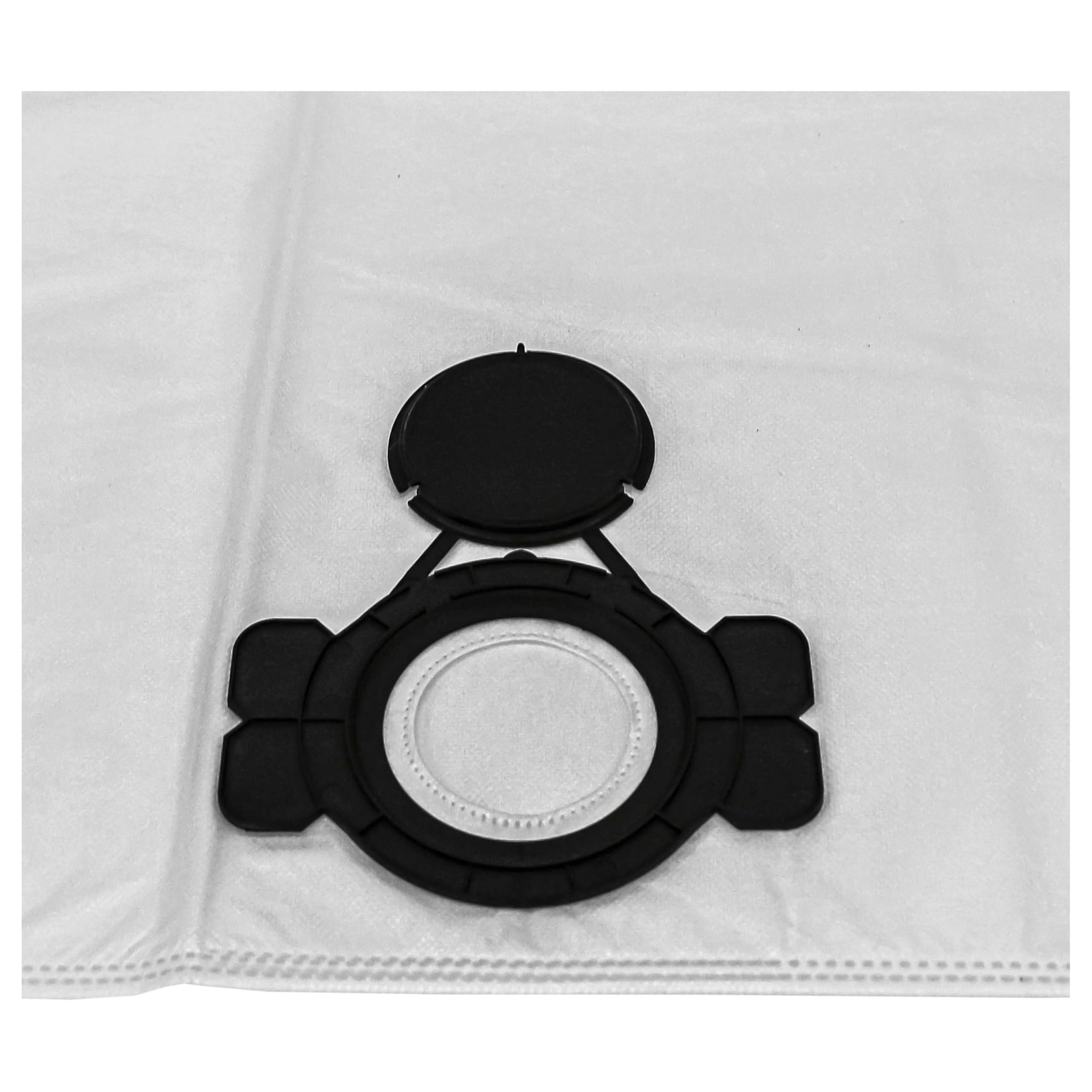 vhbw 20x Staubbeutel kompatibel mit Milwaukee AS 30 MAC | AS 42 MAC, AS 30 LAC Staubsauger - Vlies, 30l Füllvolumen, 74cm x 51cm Weiß