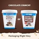 MYFITNESS Peanut Butter Chocolate Spread Crunchy 510g | 26g Protein & 9g Fiber | Tasty & Healthy Nut Butter Spread for Breakfast & Snacks | Cholesterol Free | Zero Trans Fat gallery image