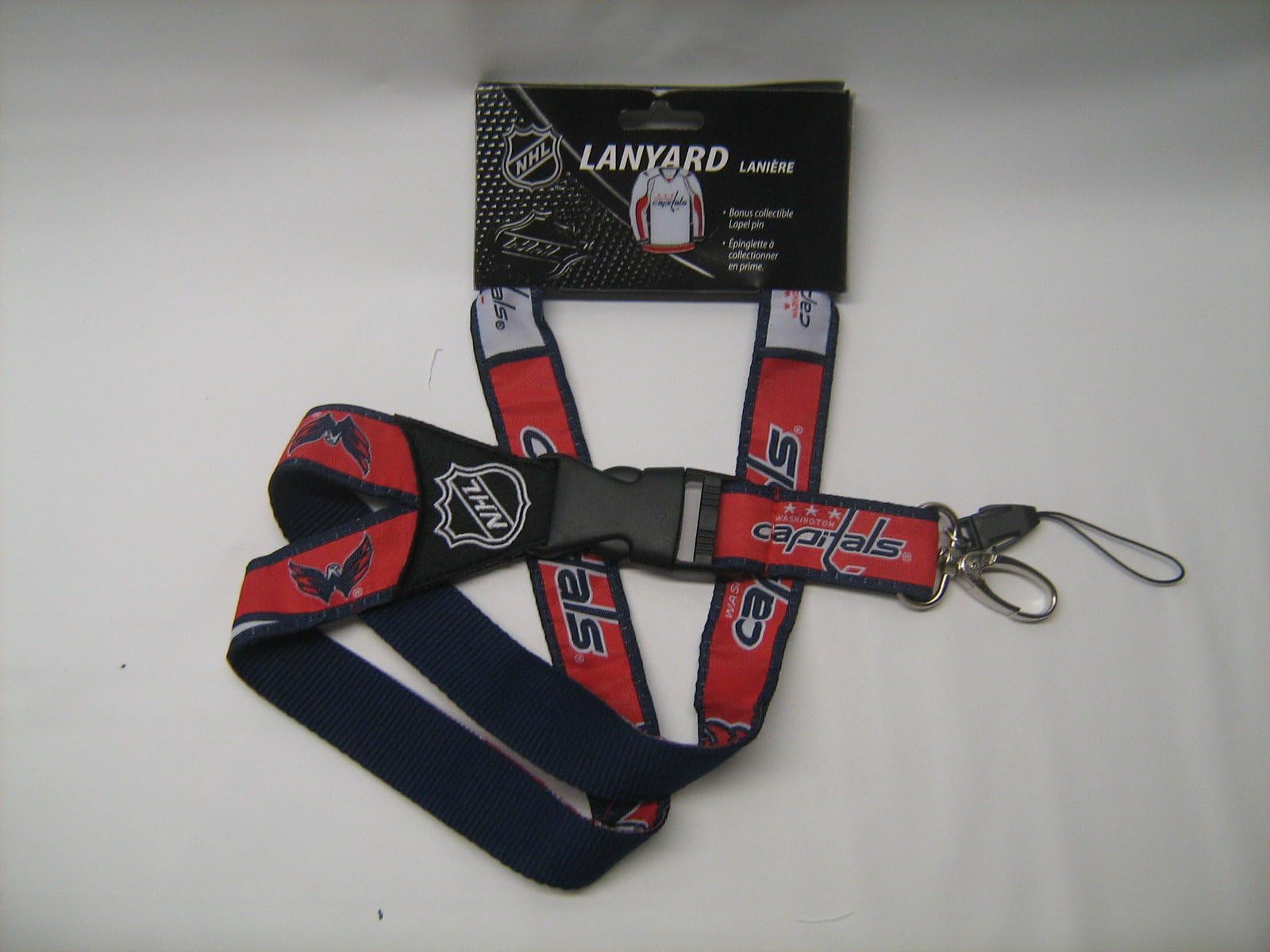 JF Sports Canada Washington Capitals Lanyard