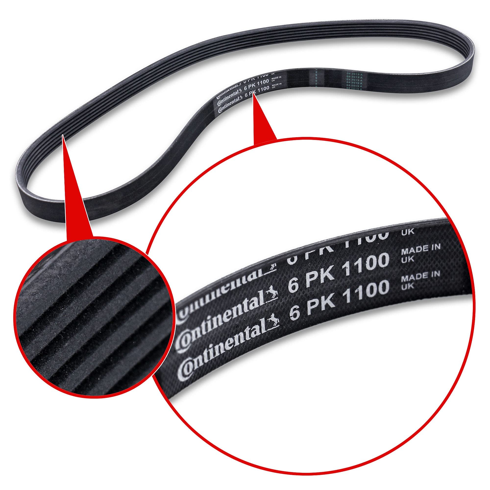 CONTITECH 6PK1100K1 Keilrippenriemensatz
