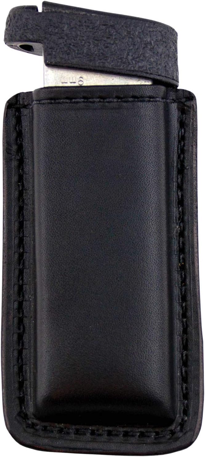 Relentless Tactical Leather Magazine Holder | Made in USA Sizes to fit virtually Any 9mm .40 .45 or .380 Pistol Mag | Single or Double Stack | IWB or OWB