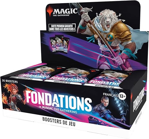 Boîte de boosters de Jeu Fondations de Magic: The Gathering (Version Française)