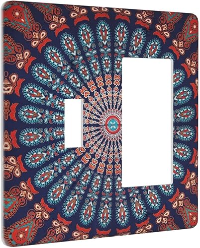 Miniatura 10 de Cubierta de interruptor de luz dúplex de 1 banda para velero náutico, brújula moderna, cubierta decorativa de pared, placa de toma de corriente,