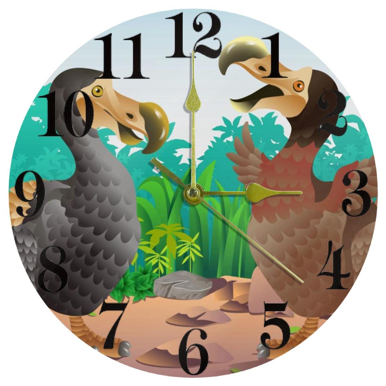 Horloge murale sans tic-tac pour retrouver le sommeil dans la chambre