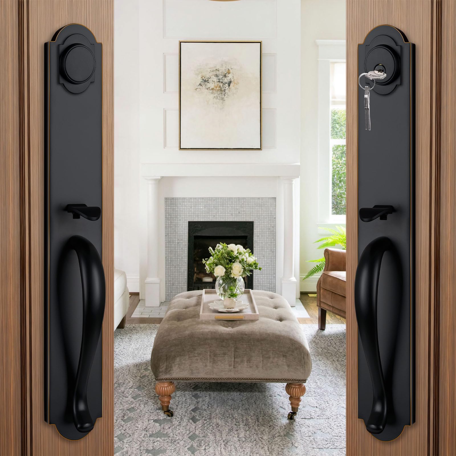 NEWBANG Double Door Handleset