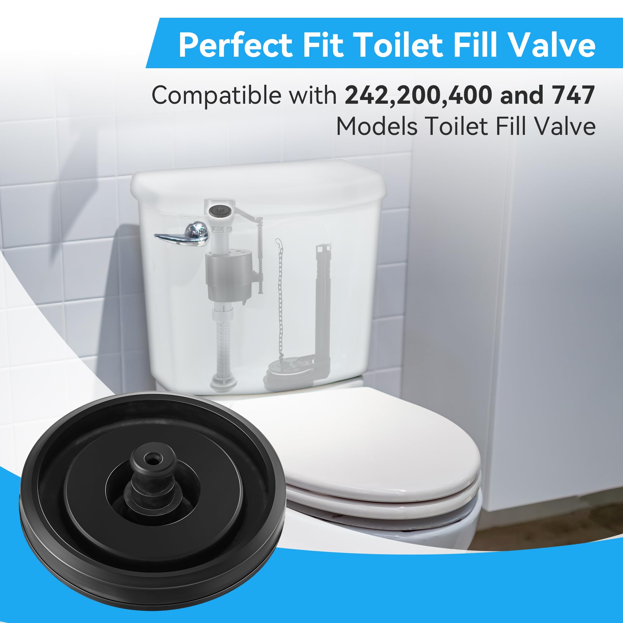 Amazon.com: Enhon 5 Pcs 83143 Toilet Fill Valve Seal Compatible