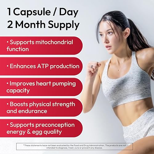 Miniatura 2 de BIGVITA CoCrystal CoQ10 + 120 mg de ubiquinol - Fórmula de ultra absorción con PQQ, SOD y BioPerine - Apoya la vitalidad cardíaca, energía y celular