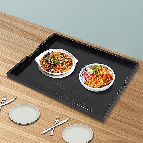 Miniatura 4 de Tabla de cubierta superior de estufa de madera para quemador de gas y estufa eléctrica, tabla de cortar extra grande de madera de pino de 30 x 22