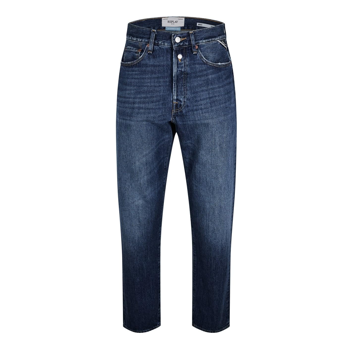 Replay 9Zero1 Jeans - 009 Mid Blue - Size 32W R