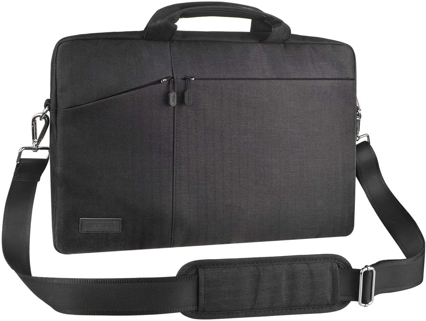 EKOOS 17.3 inch Laptop Bag,waterproof shockproof nylon computer sleeve case shoulder briefcase for 16-17.3 inch Macbook/Surface/Dell etc.ultrabook.