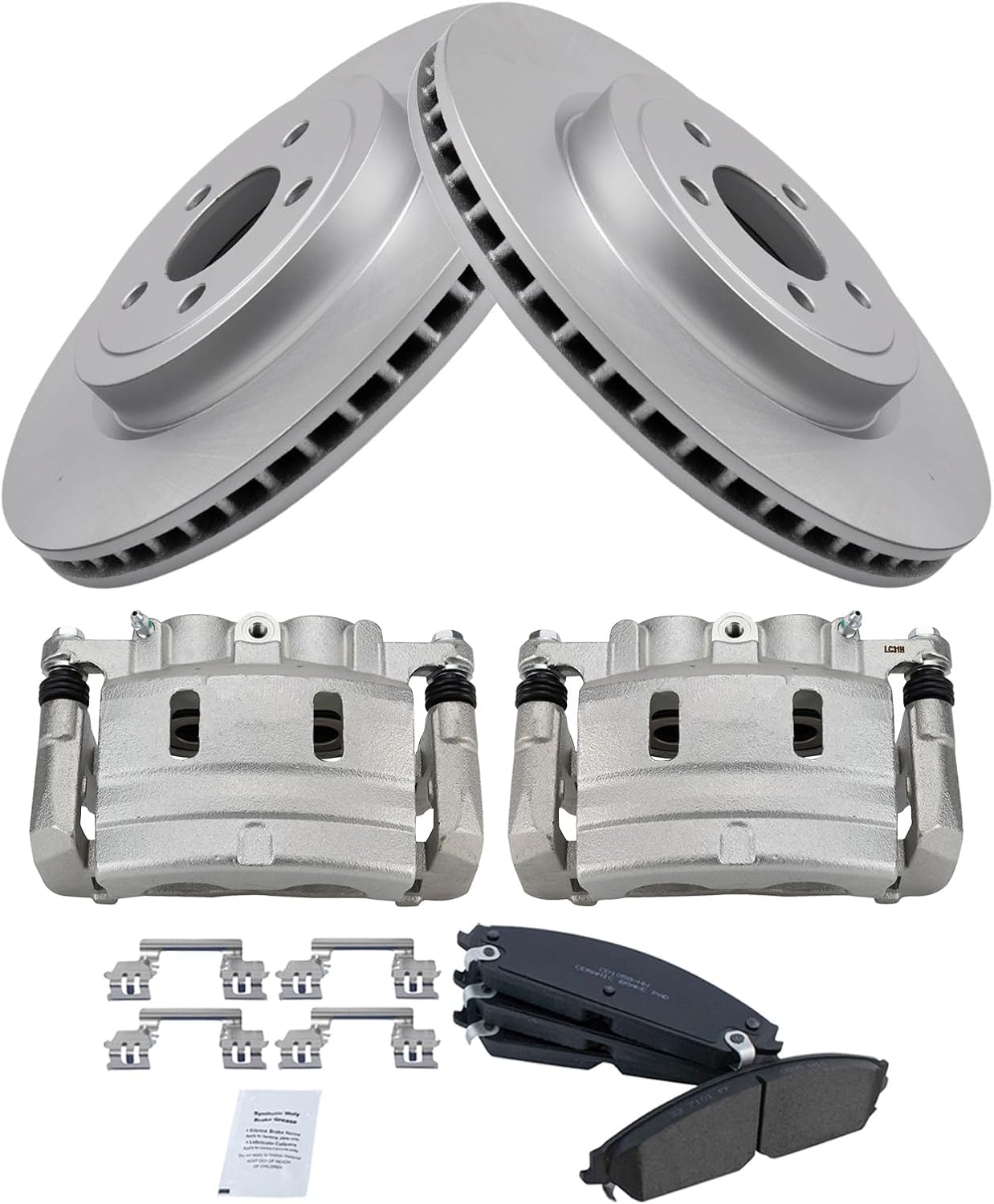 Front Brake Pad & Rotor Kit for Dodge Charger